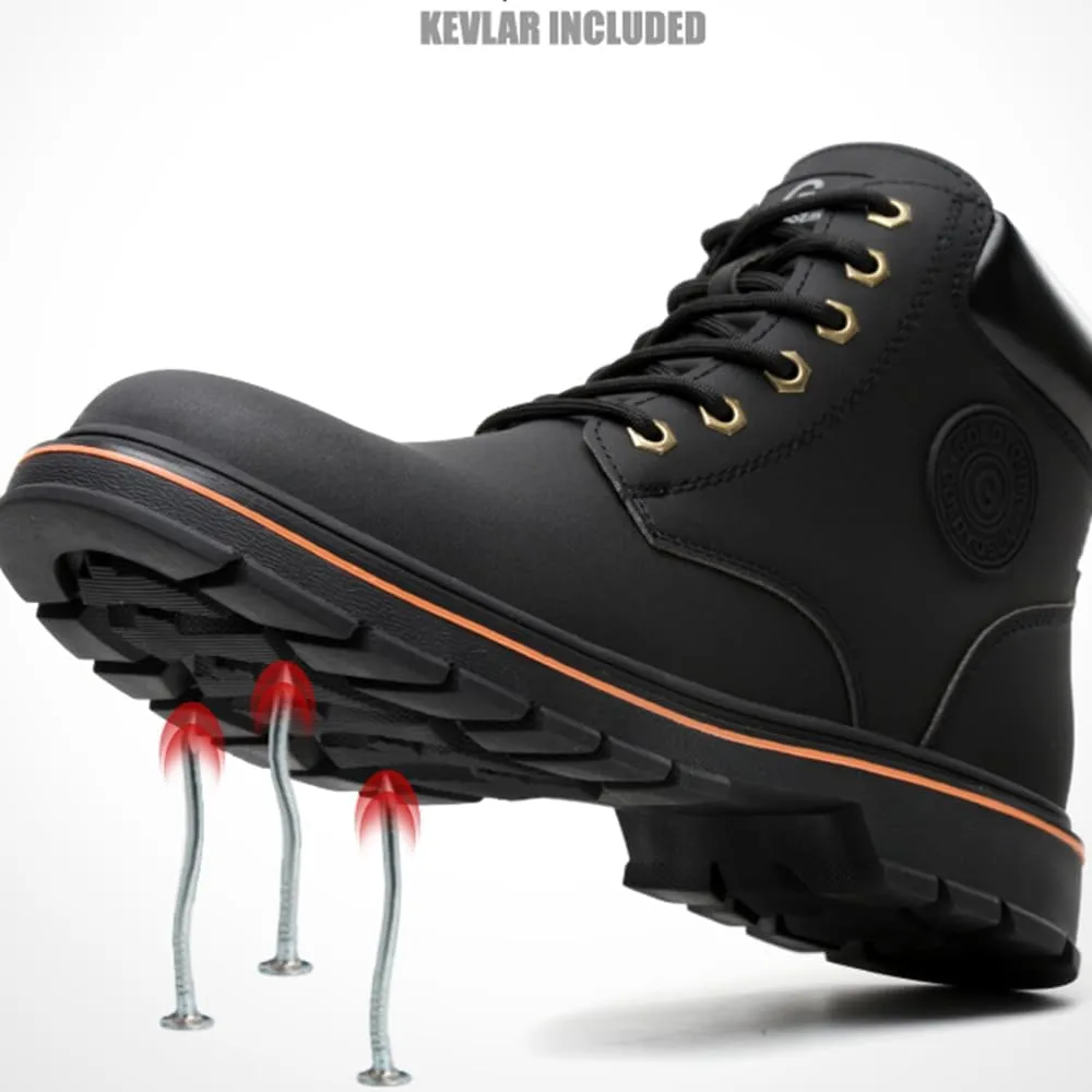 Steel Toe Boots for Men Women Lightweight Safety Boots Indestructible Construction Steel Toe Shoes for Men Composite Toe Boots