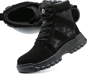 Steel Toe Boots for Men Women Lightweight Safety Boots Indestructible Construction Steel Toe Shoes for Men Composite Toe Boots
