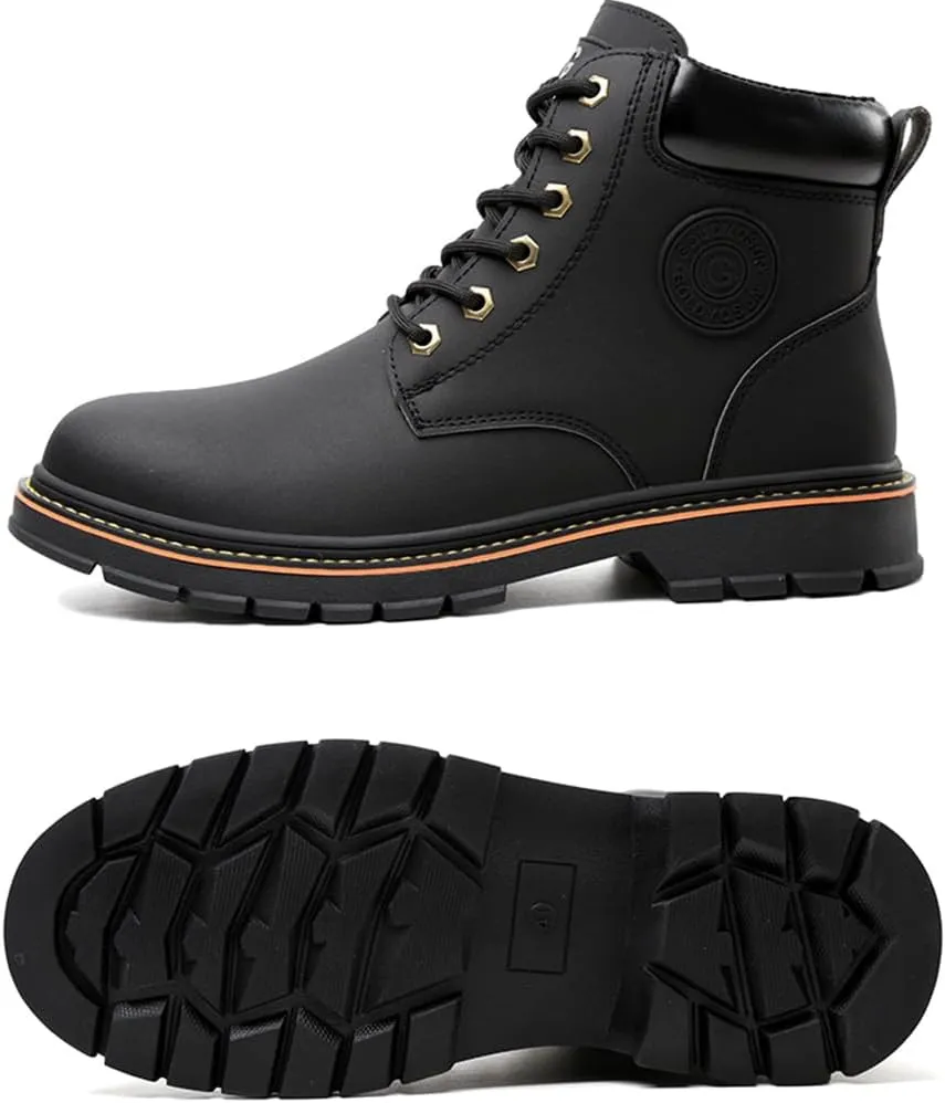 Steel Toe Boots for Men Women Lightweight Safety Boots Indestructible Construction Steel Toe Shoes for Men Composite Toe Boots