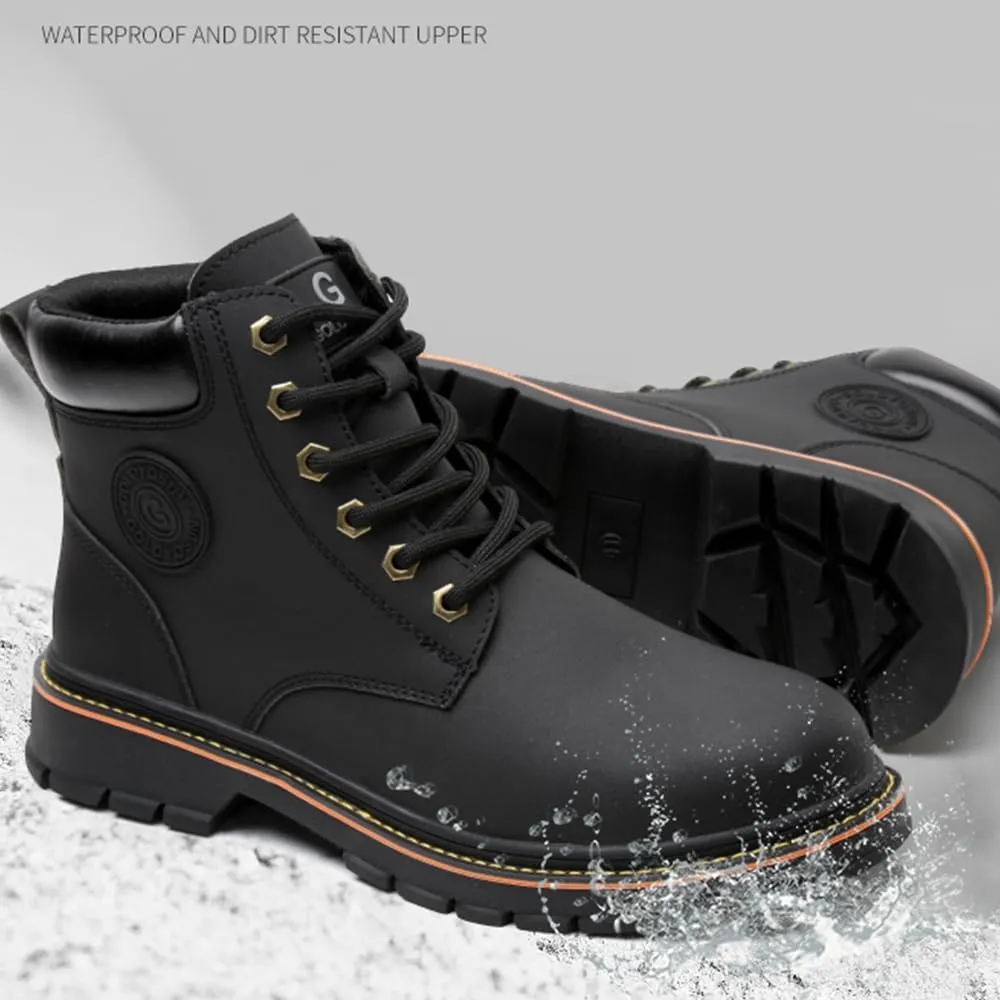 Steel Toe Boots for Men Women Lightweight Safety Boots Indestructible Construction Steel Toe Shoes for Men Composite Toe Boots