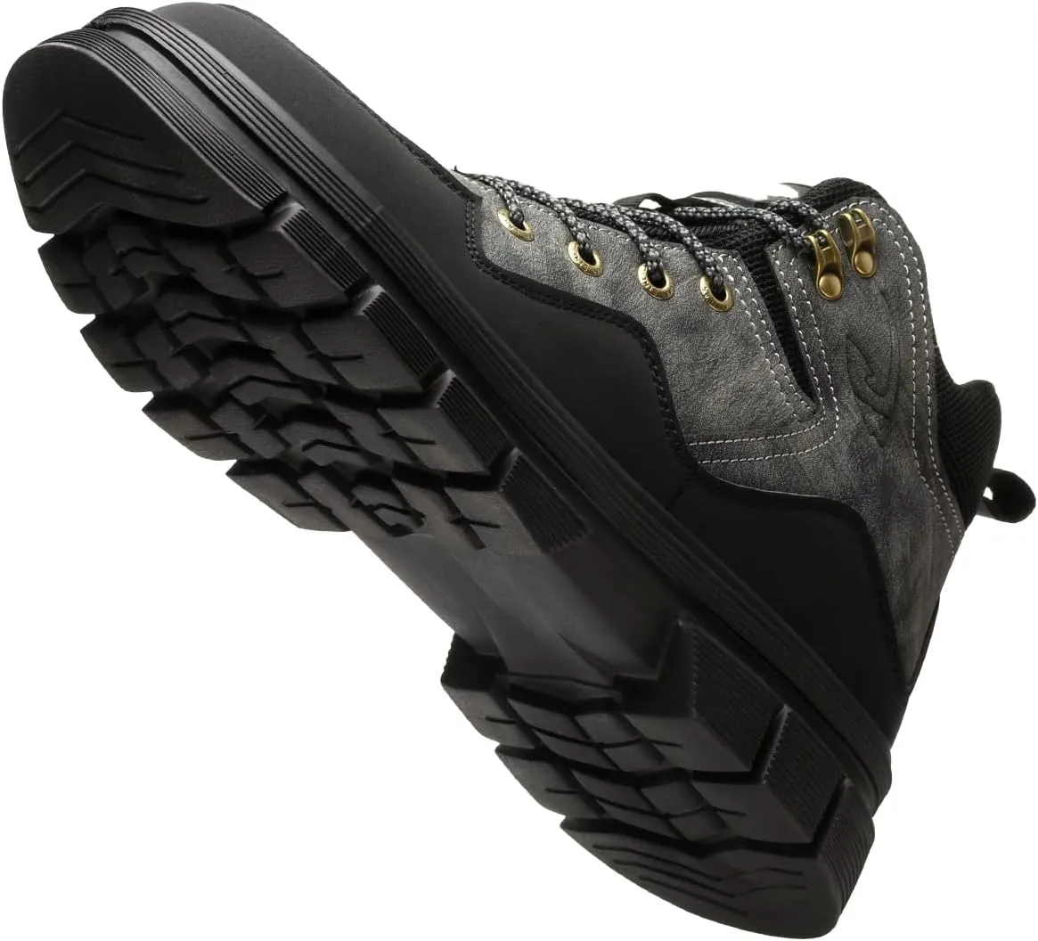Steel Toe Boots for Men Women Safety Boots Indestructible Composite Toe Boots Lightweight Construction Steel Toe Shoes
