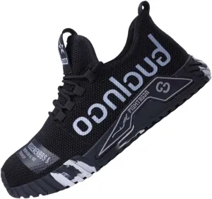 Steel Toe Work Shoes,Men Composite Toe Shoe for Women Work and Safety Footwear Breathable Comfortable Slip Resistant