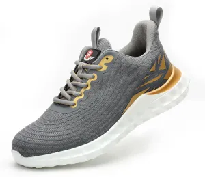 STEEL V's Men & Women Steel-Toe Work Shoes, Composite Toe, Lightweight, Breathable, Durable, Slip-Resistant, Arch Support, Oder Selector, Industrial Athlete, Zapatos de Seguridad para Hombres y Mujer