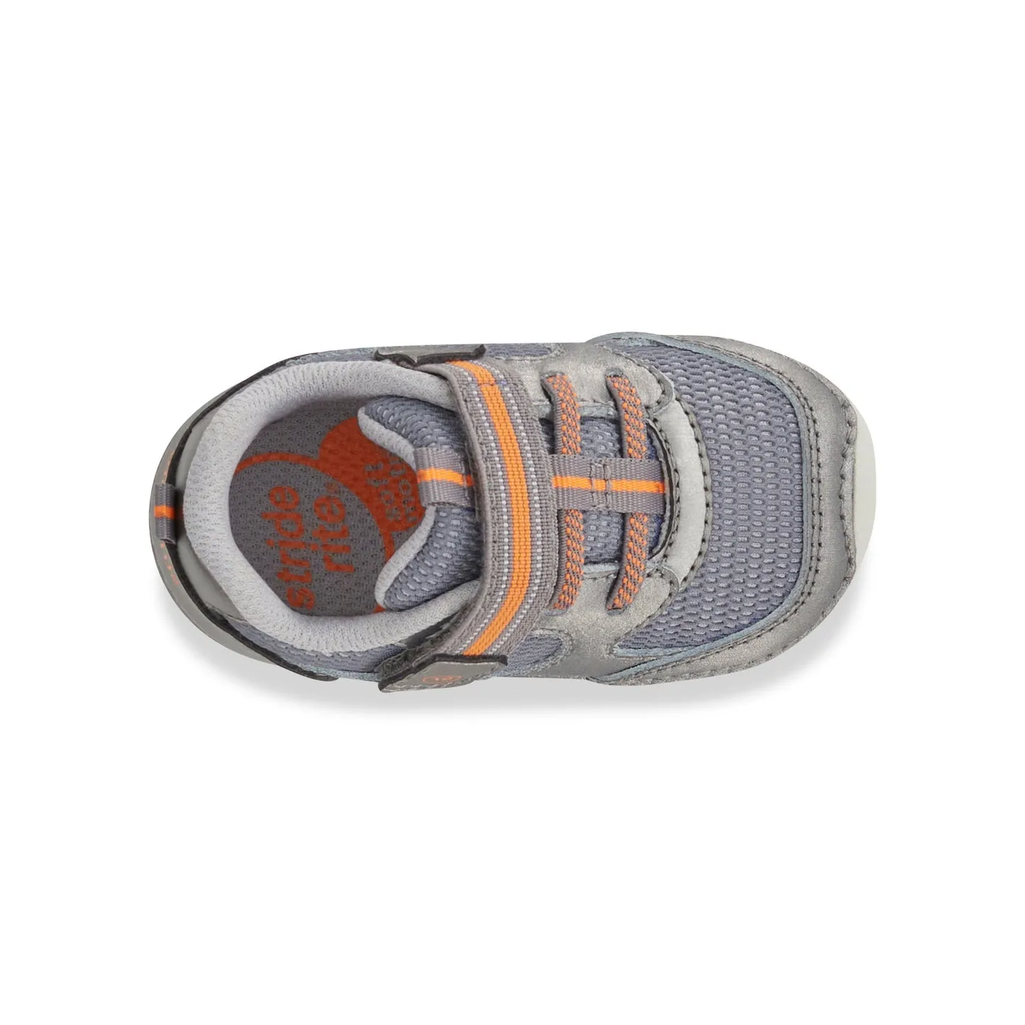 Stride Rite SM Turbo | Grey Little Kids Sneakers