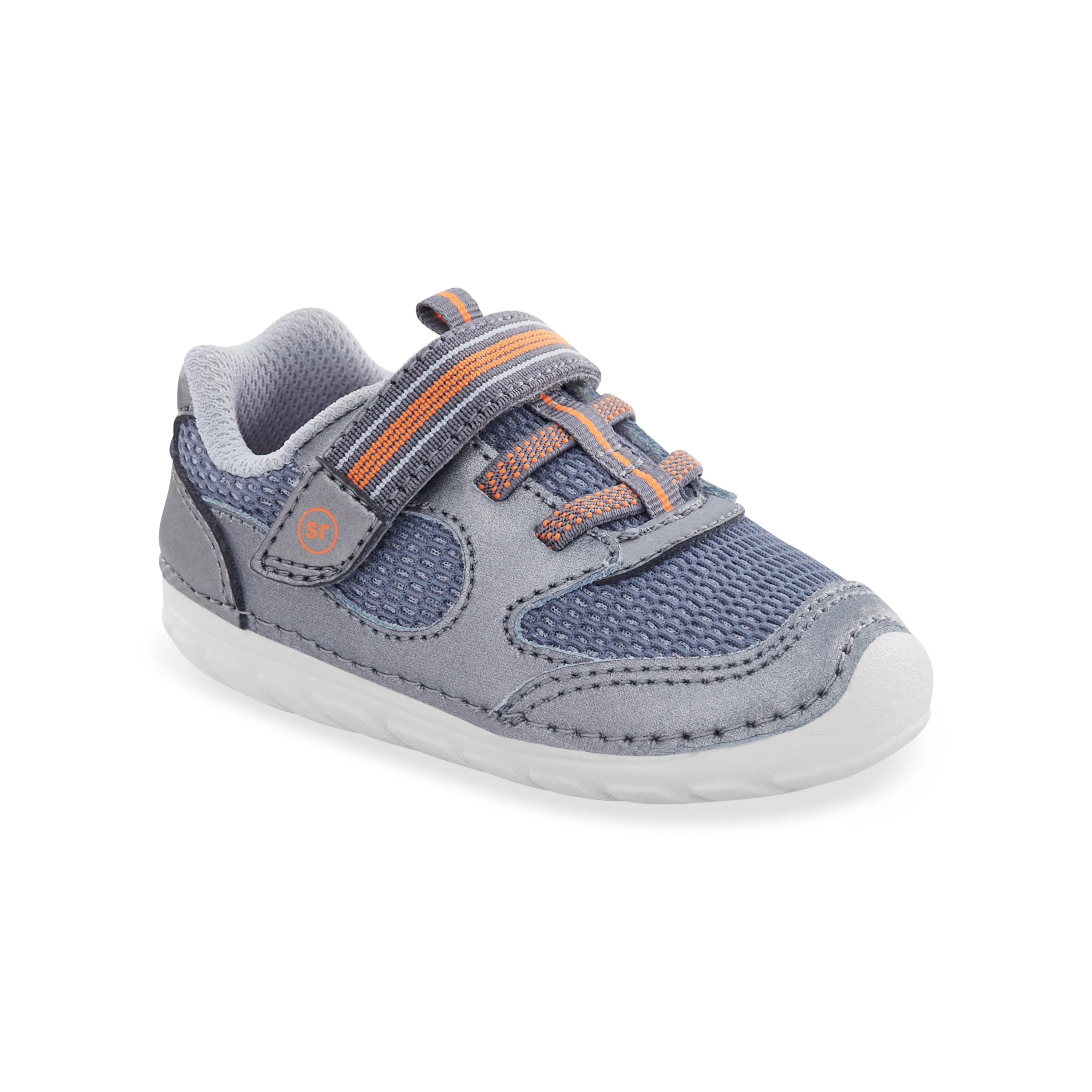 Stride Rite SM Turbo | Grey Little Kids Sneakers