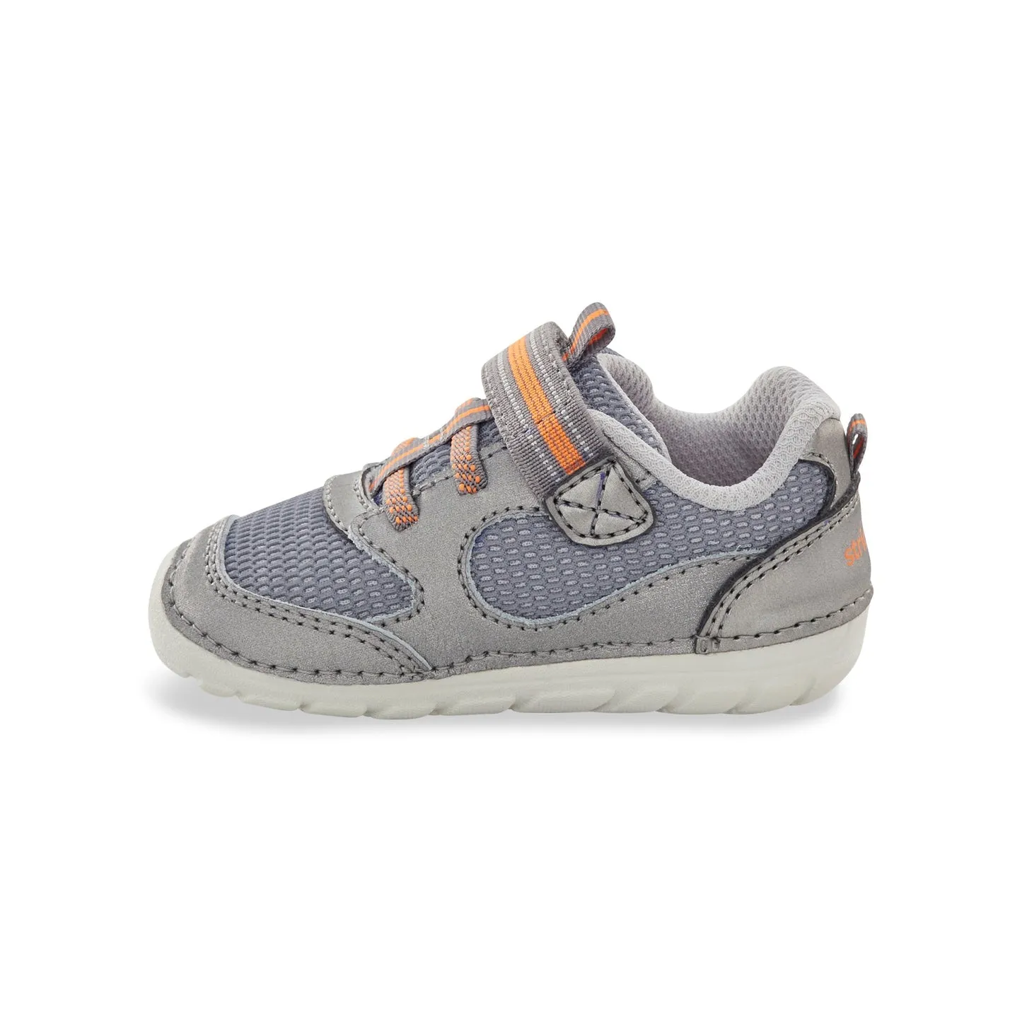 Stride Rite SM Turbo | Grey Little Kids Sneakers