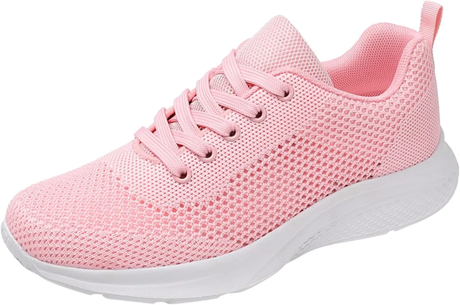 Tennis Shoes Womens Lightweight Comfortable Lace up Mens Tennis Shoes Athletic Casual Shoes Trendy Platform Sneakers White Tennis Shoe Trainers Shoe