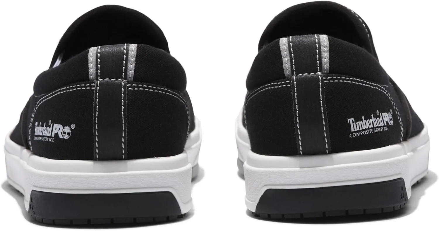 Timberland PRO Men's Berkley Slip-on Composite Safety Toe Industrial Casual Work Shoe