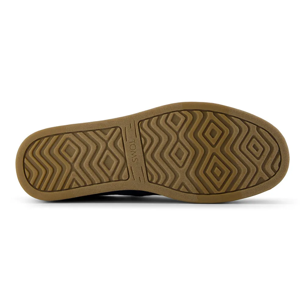 TOMS Men Alp Fwd Mid Vintage Twill Slip On Espadrille - Navy