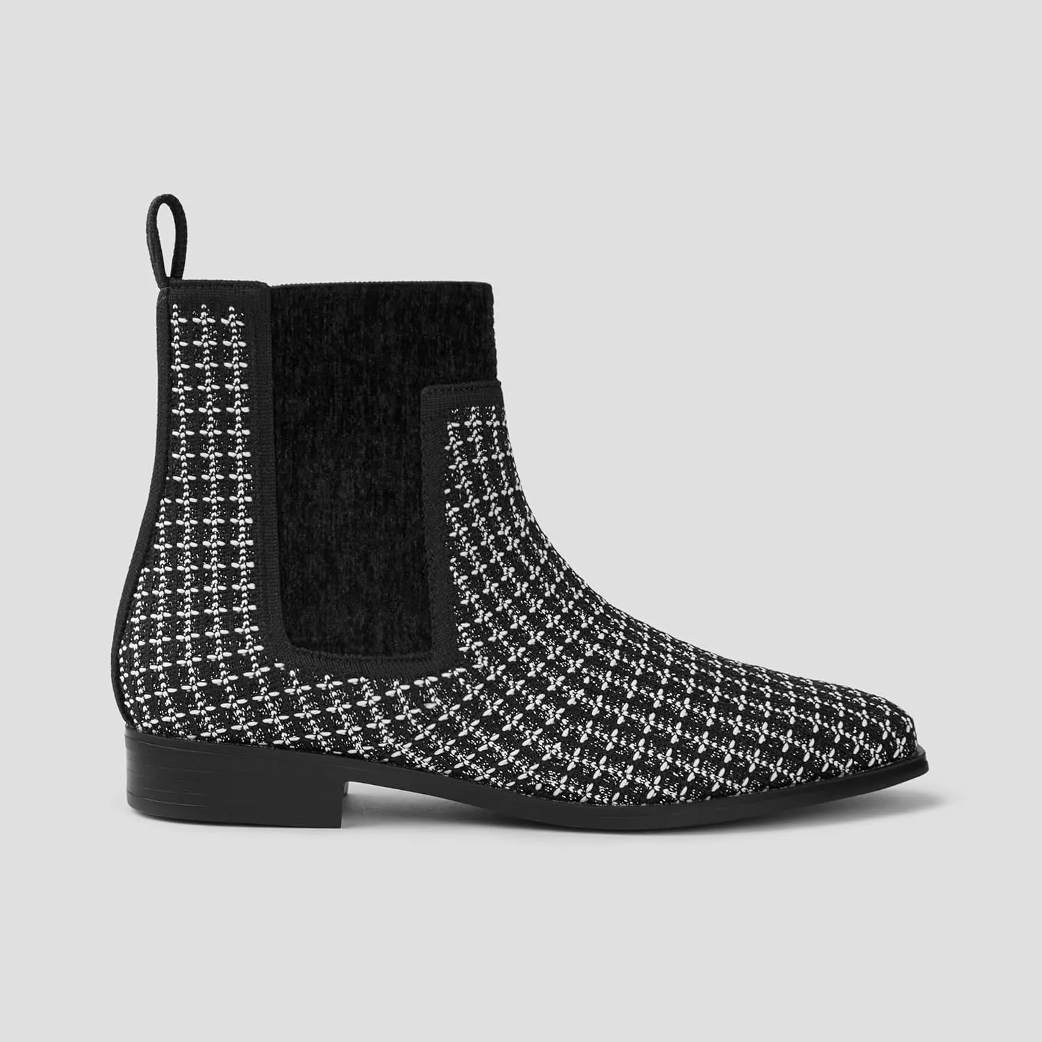 VIVAIA Riley Pro Women's Boots Slip on Square-Toe Booties Lady Dress Blazer Skirt Jeans Winter Fall Water Repellent Ankle Boots