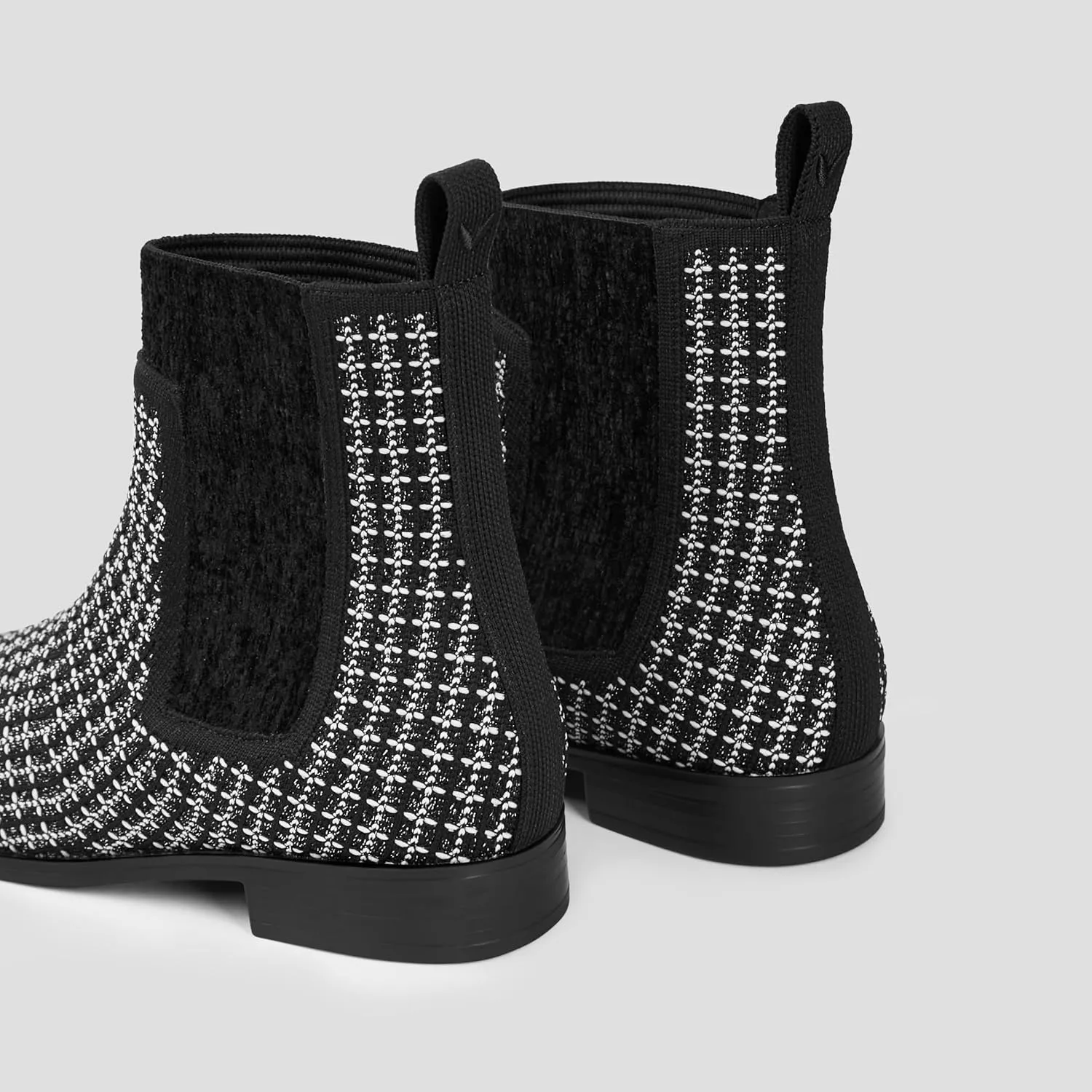 VIVAIA Riley Pro Women's Boots Slip on Square-Toe Booties Lady Dress Blazer Skirt Jeans Winter Fall Water Repellent Ankle Boots