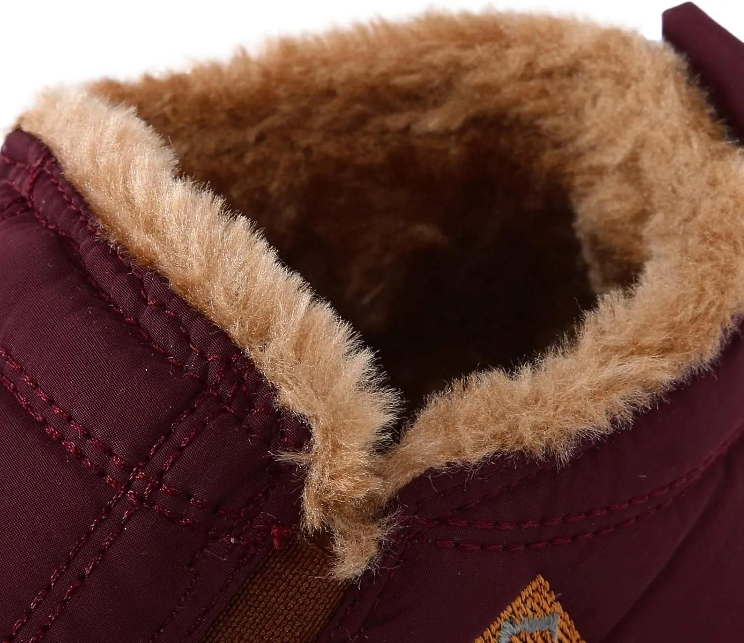 Winter Boots for Women Warm Fur Lined Ankle Booties Waterproof Shoes Slip On Walking Lightweight Outdoor Booties