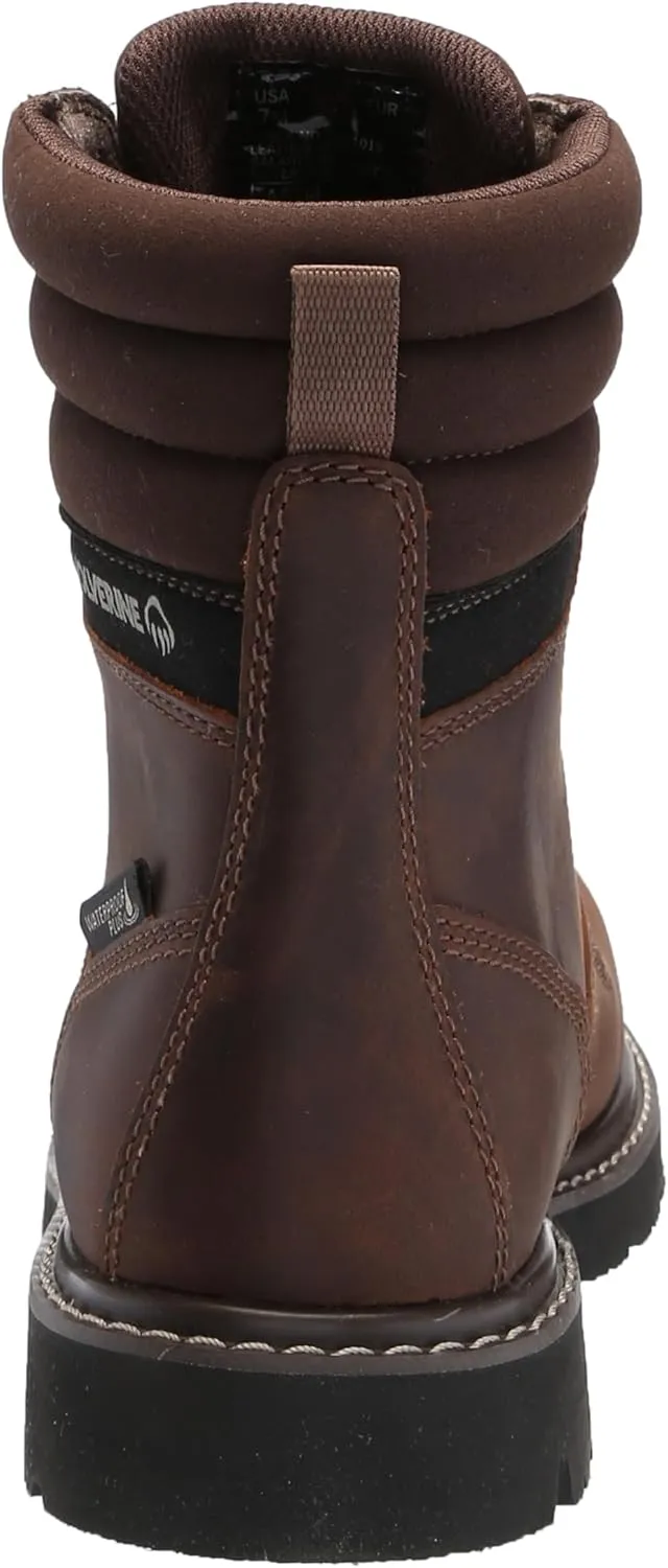 Wolverine Men's Revival 8" Waterproof Composite Toe Industrial Boot