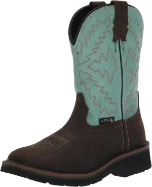 Wolverine Women's Rancher Arrow Waterproof Stell Toe Wellington Construction Boot