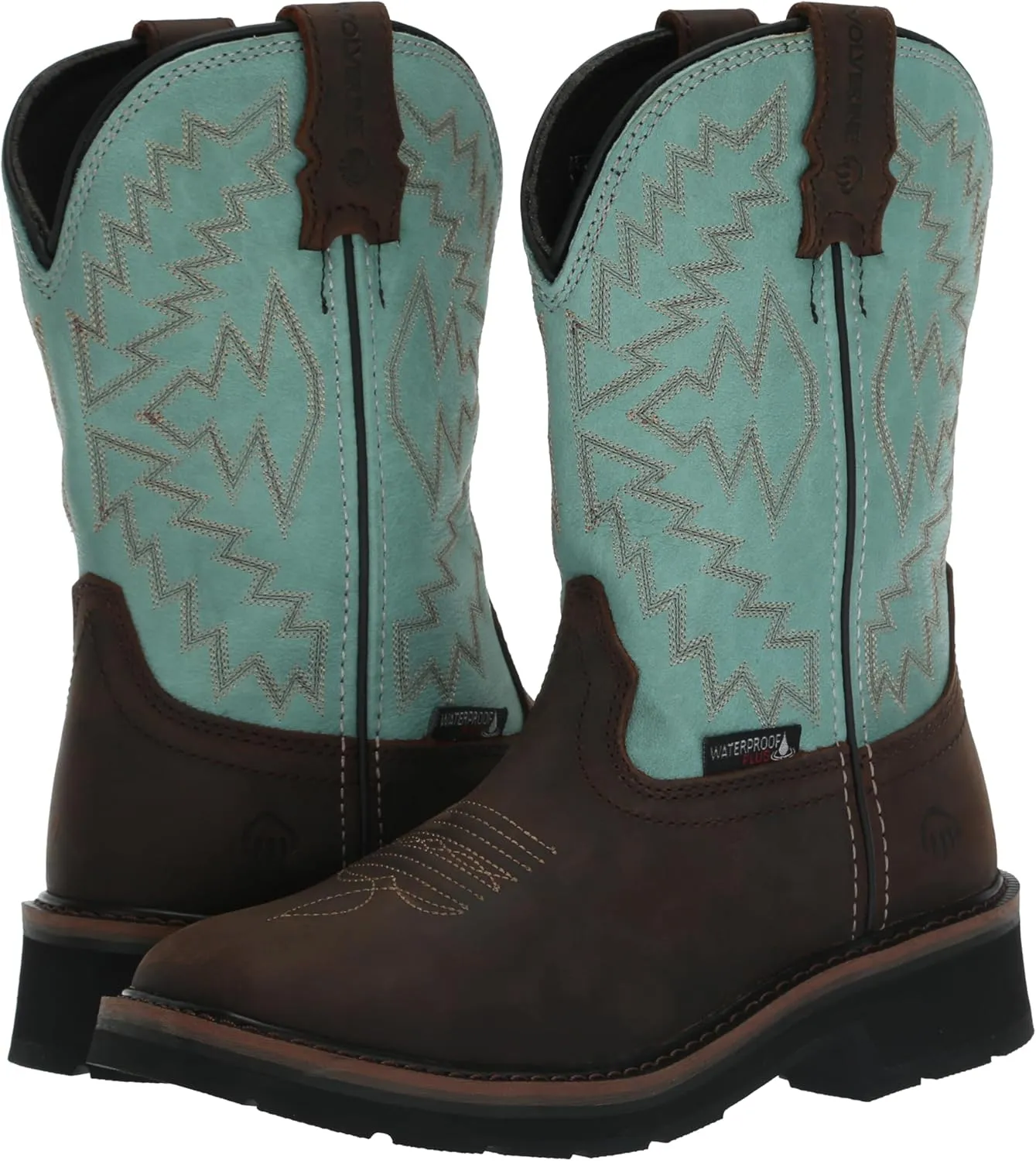 Wolverine Women's Rancher Arrow Waterproof Stell Toe Wellington Construction Boot