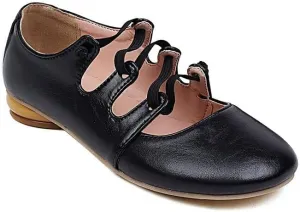 Women Preppy Style Mary Jane Pumps Square Toe Low Block Heels