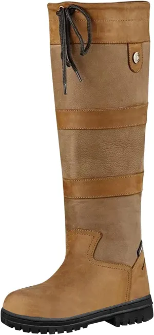 Womens Snow Boots Knee High Waterproof Winter Boots Non-slip Warm Fur Booties Casual Slip on Ankle Boots Thickening Winter Shoes Walking Hiking Booties